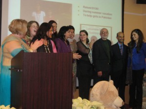 The first annual Project GEM (girls' education matters) fundraiser, WAYLAND MA - January 15, 2012